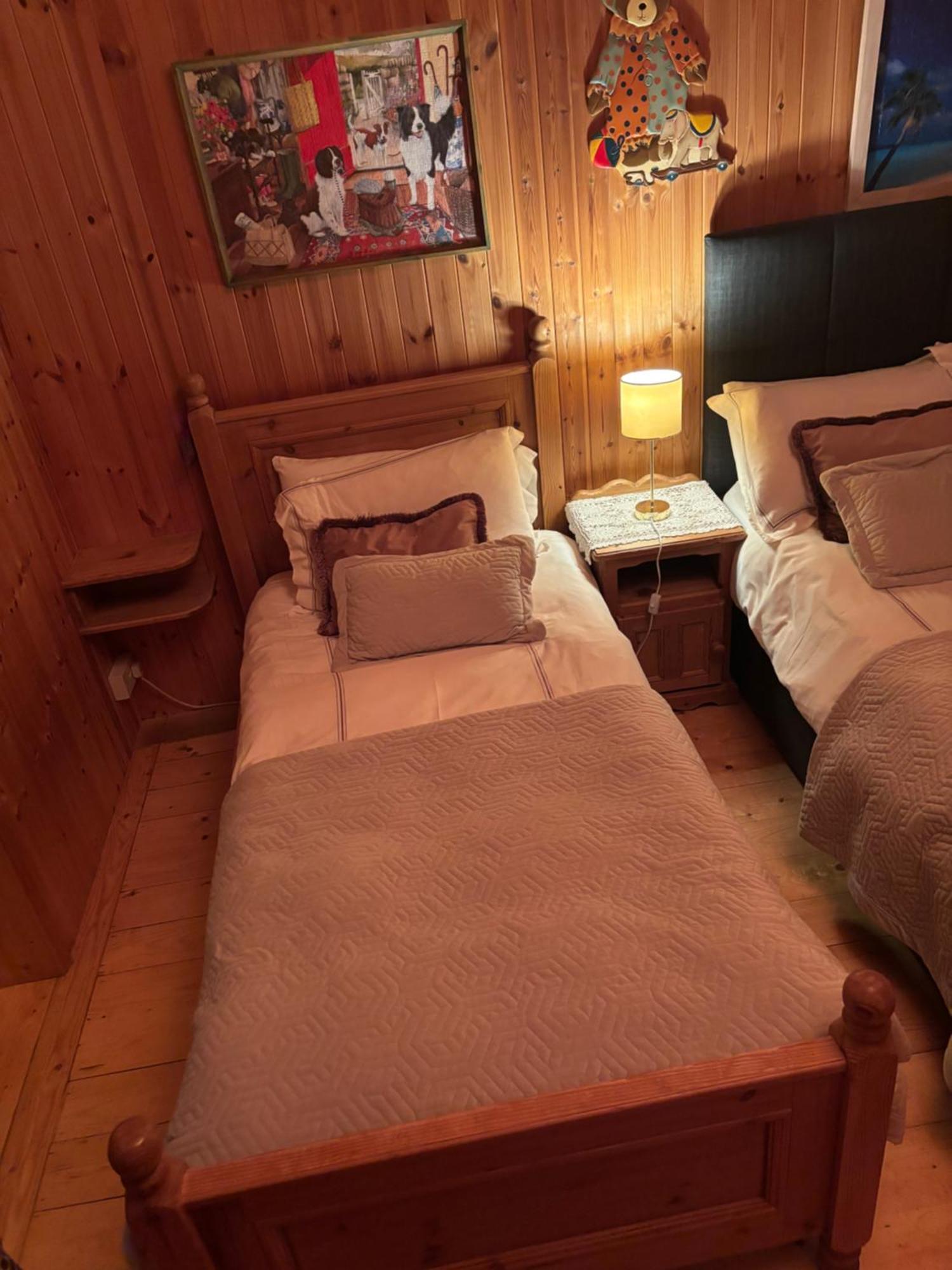 Cosy Countryside Log Cabin Kilkenny Exterior foto
